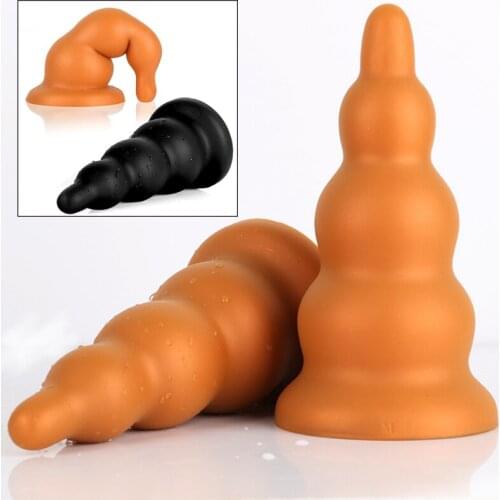 Super Huge Anal Plug Silicone Big Dildo Butt Plug Prostate Massage Tower Large Ass Plug Vagina Expansion Sex Tools For Men Women