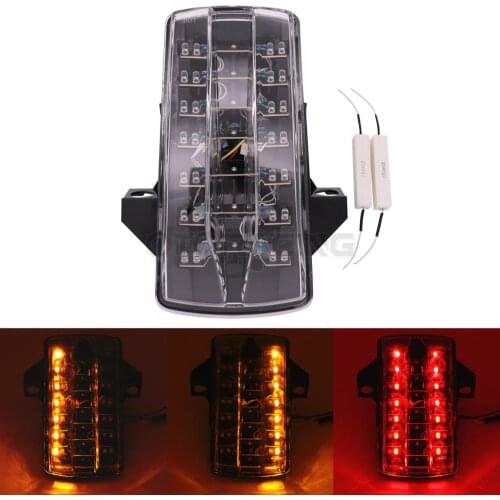 Motorcycle LED Tail Lights Brake Turn Signals Lights For Suzuki SV 650 1000 SV650 SV650S SV650A SV1000 SV1000S 2003-2011