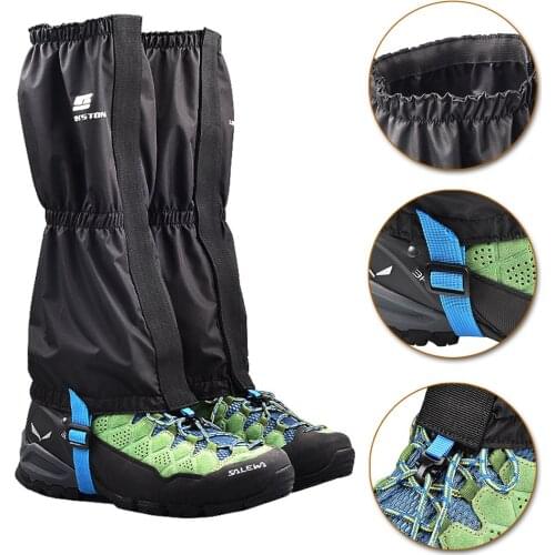 Outdoor Snow Gaiters Hiking Trekking Legging Gaiter Shoes Cover Camping Climbing Skiing Waterproof Boots Gaiters Leg Warmer