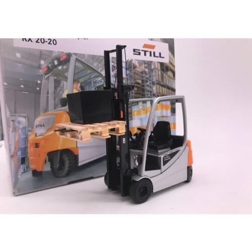 1:25 STILL RX20-20 Engineering truck forklift alloy model Car Diecast toys for children kids toys