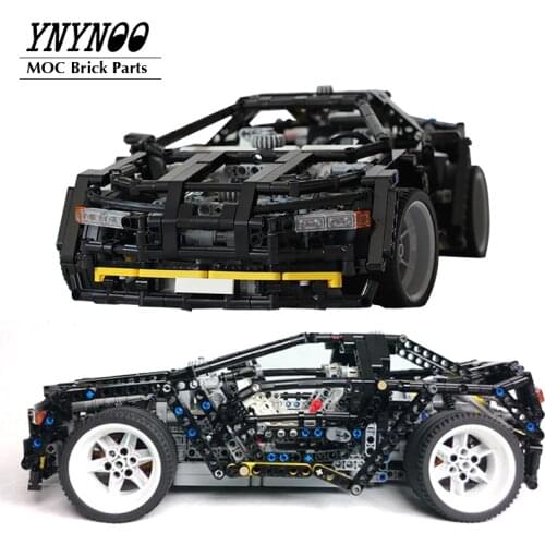 NEW 1600Pcs Super Racing Car building blocks Technical Sports Racer Vehicle Supercar Children Kids Speed Bricks Toys Gifts