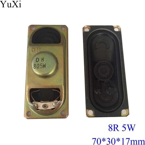 2pcs/lot 5W 8R Horn Speaker LCD Monitor/TV 3070 Loud Speakers 8 ohm 5 Watt 30*70MM thickness 17MM Loudspeaker Diy Electronic
