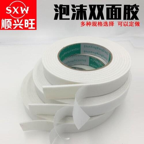 4Rolls 5mx40mm Foam Double Sided Tape Hot Powerful Double Faced Adhesive Tape For Mounting Fixing Pad Sticky Wholesale