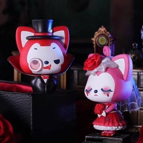 Ali the Fox Dark Castle Blind Box Guess Bag Caja Ciega Blind Bag Toys Anime Figures Cute Model Blind Box Toys Girl Birthday Gift