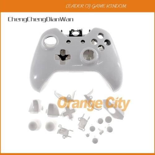 ChengChengDianWan Custom polishing Replacement Full Housing Shell Cover for XBOX ONE Xboxone Wireless Controller 3sets/lot