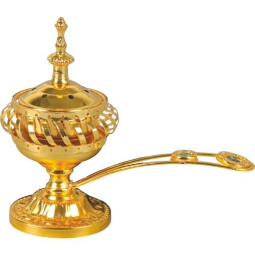 Arab Electric Bakhoor Burner Arabian Islamic Style Zen Incense Burner Portable Oil Burner Bruleur Encens Incense Holder DA60XXL