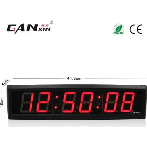 [GANXIN]2.3 inch LED countdown Timer 7 segment display wall clock 12/24H