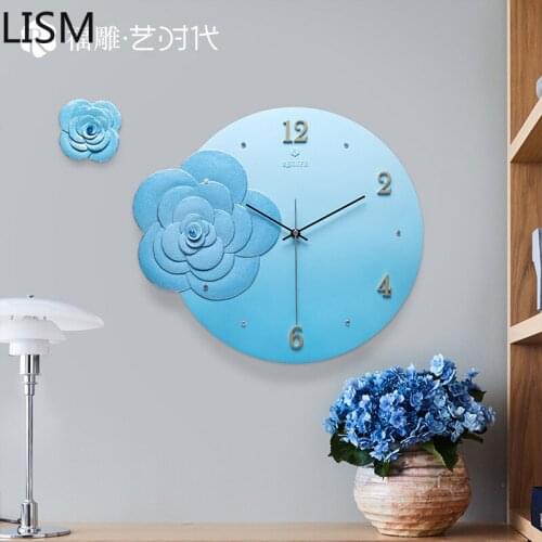 Nordic Design Creative Wall Clock Colorful Silent Living Room Modern Bedroom Wall Clock Decoration White Horloge Mural Horloge