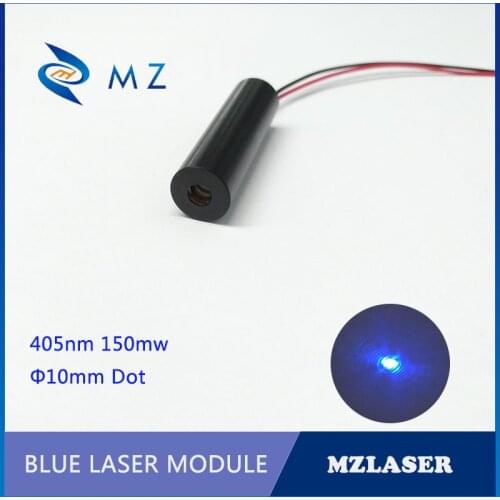 Blue Dot Laser 10mm 405nm 150mw Light Blue Laser Module High power Industrial
