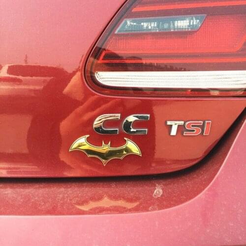 Metal 3D Car Bat Sticker Motorcycle Car Accessories for Audi A-series C-series S-series SQ-series RS-series Q3 Q5 SQ5 Q7