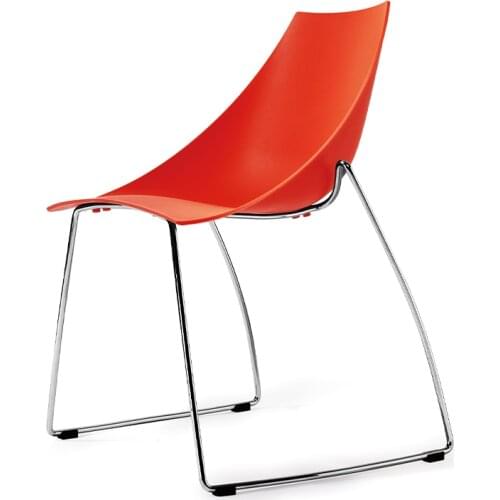 Set of 4 Modern Design Dining Chair High Quality Material With Fabric Seat Stainless Steel Suitable for Dining Room Living Room