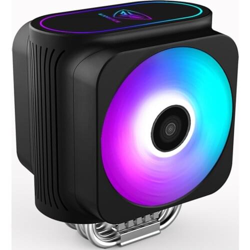 PCCOOLER GI-D66A CPU cooling multi-platform/6 heat pipes/dual FRGB fan/with controller For Intel 115X 2011 2066 AMD AM4 computer