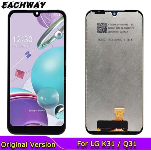 Origianl Screen For LG K31/Aristo 5 LM k300/K8x LCD Display Touch Screen Digitizer Assembly Q31 Replacement Parts LM-K300Q