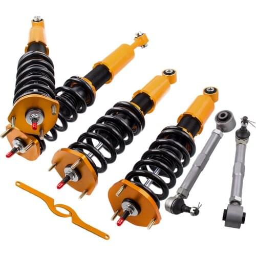 Coilovers Shock Absorber Struts Camber Control Arms for Lexus XE10 IS200 IS300 XE10-GXE10 JCE 2001-2005 Adjustable Height