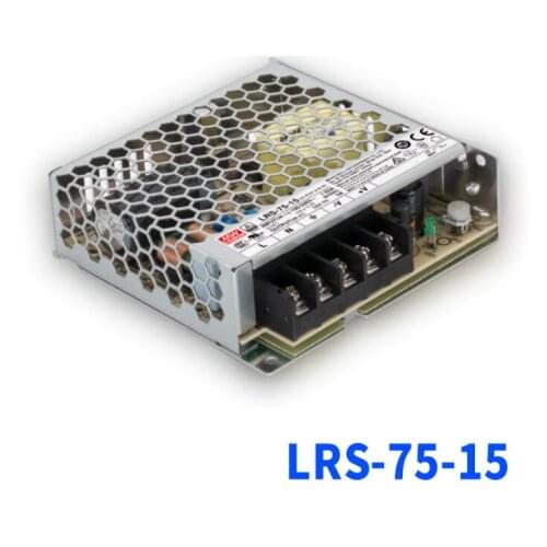 [Seven Neon]MEAN WELL LRS-75-15 15V 5A 75W High power High effection Single Output Switching Power Supply