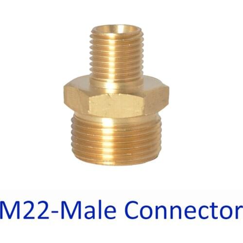 Pressure Washer Connector M22 + G1/4" Snow Foam Lance Adapter M22 Foam Cannon Adapter for Kranzle Pressure Washer