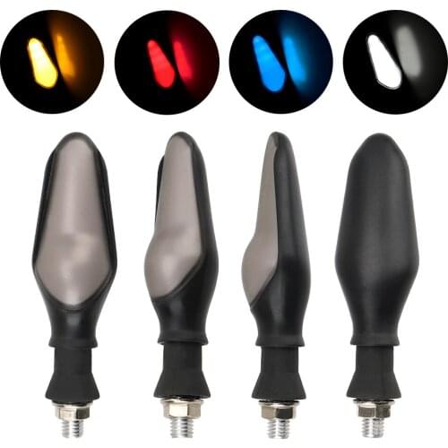 2Pcs/set Motorcycle Turn Indicators Daytime Running Light Motorbike Accessorise Universal Tail Lamps LED Motorcycle Turn Signals