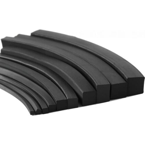 EPDM Rubber Foam Sponge Bar Seal Strip Thick 2mm 3mm 4mm 5mm 6mm 7mm 8mm 10mm 12mm 10m Black