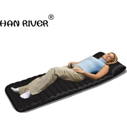 1 PC electric vibration massage massage mattress pad 9 PC vibration motor and far infrared heating massager massage pillow