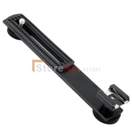 100% New Flash Bracket Hot Shoe DC Camera Arms Bracket Stand Mount For Can0n 350D 450D Nik0n D90 D3100 D5000 DSLR