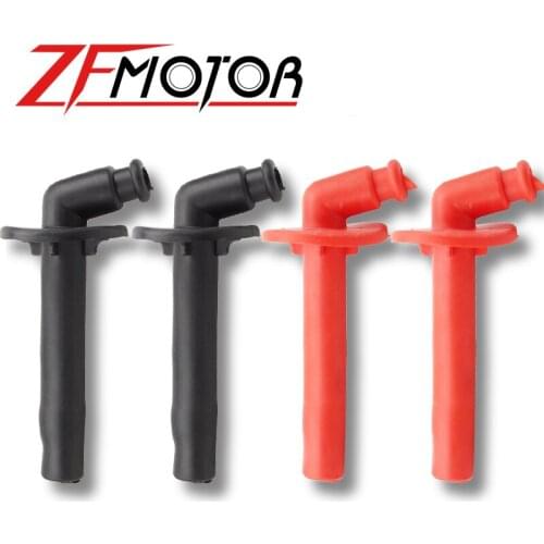 2 Pairs Motorcycle Rubber Parts Spark Plug Cap Cover High Pressure Accessories For Honda CBR400 NC23 NC29 CB400 1992-1998 Years