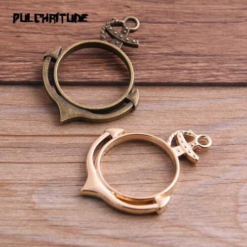 4pcs 33*44mm Two Color Alloy Jewelry Accessories Boat Charm Hollow Glue Blank Pendant Tray Bezel 12B29