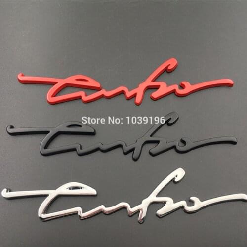 New Design Car Styling Car Turbo Boost Loading Boosting 3D Metal Chrome Zinc Alloy 3D Emblem Badge Sticker Decal Auto Accessory