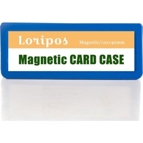 110*40mm Magnetic Frame Plastic Sign Label Holder Frames Fridge Price Talker Rack Metal Shelf Name Tag Card Case Display