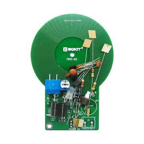DIY Kit Metal Detector Kit Electronic Kit DC 3V-5V 60mm Non-contact Sensor Board Module Electronic Part Metal Detector DIY