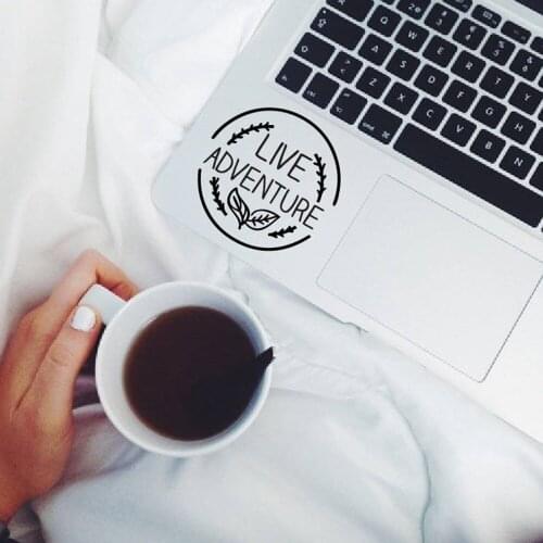 Live adventure stickers Tablet&Laptop vinyl decor decals waterproof removeable Notebook Tablet Laptop ornament PVC decar G234