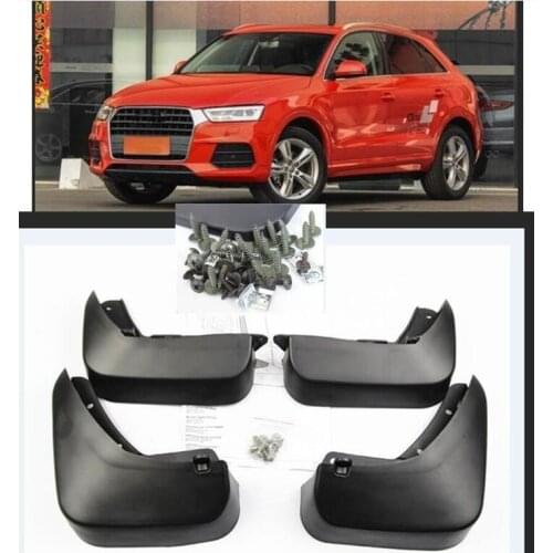 New car Splash Guards Mud Guards Mud Flaps Fit 2015-2018 For Audi Q3 fender 4pcs/set