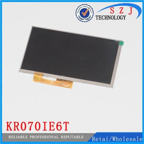 New 7'' inch LCD Display Matrix For KR070IE6T TABLET 30Pins 163*97mm inner LCD Screen Lens Module replacement Free Shipping