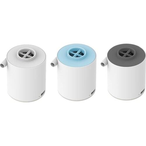 Pump 3-in-1 Portable Mini Electric Inflator USB Charging Outdoor Air Pump Air Mattress Boat Vacuum Pump Camping Lantern