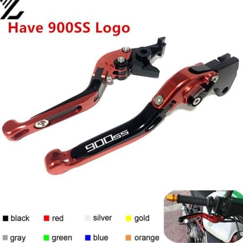 For ducati 900SS 1998-2006 CNC Adjustable Folding Extendable Motorcycle Brake Clutch Levers