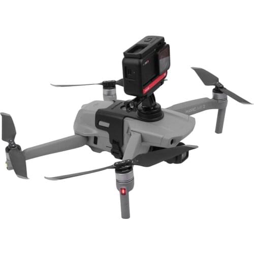 For Gopro Hero 4/5/6/7/ 8 & osmo Action camera Mount Bracket Holder Conversion Base for DJI Mavic air 2 Drone