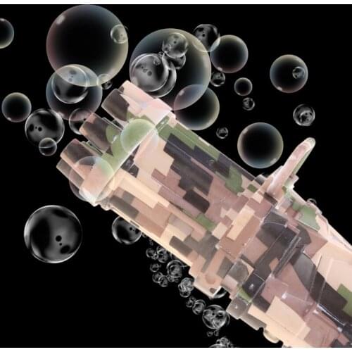 Outdoor & Indoor Toys Game Kits Gatling Bubble Toy Bubble Machine Maker for Boy