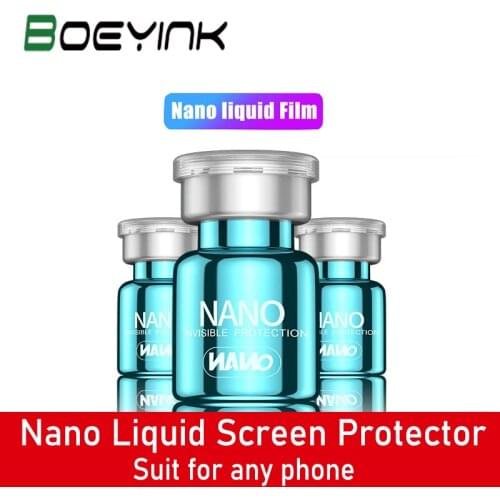 2 PCS Bottle Nano Liquid Screen Protector for iPhone 11 Pro XS MAX 7 8 6 Plus Universal Anti-scratch Curved Glass Protector Film