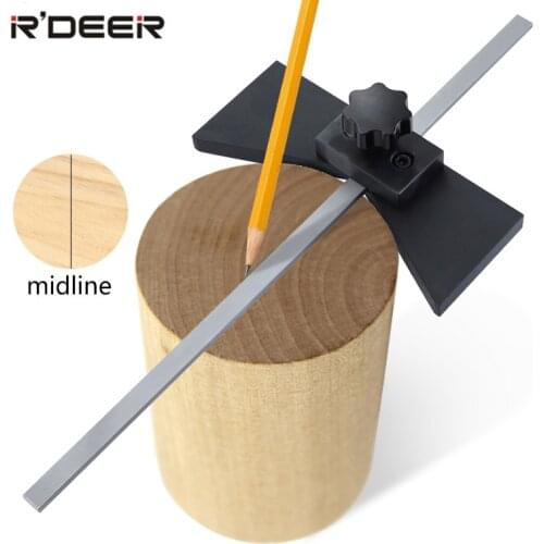 Woodworking Marking Gauge Center Finder 13'' 330mm Square Ruler Angle Scribe Adjustable Ruler Woodworking