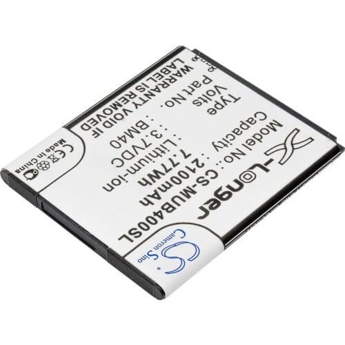 CS 2100mAh / 7.77Wh battery for Xiaomi 2A, Hongmi 1s, M2A, M3, M3A, Mi2A, Redmi 1s, Redmi 1s Dual SIM BM40, BM41