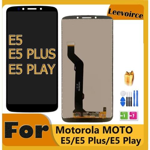 For Motorola Moto E5 Play E5 Plus E5 LCD for E5 plus XT1924 E5 Play XT1920 XT1921 E5 XT1944-2 XT1944-4 Lcd Display With frame