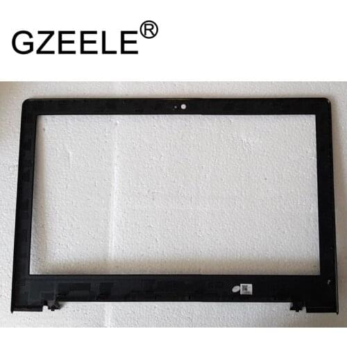 GZEELE NEW for Lenovo IdeaPad 300-15 300-15IBR LCD Front Bezel Cover Screen Frame AP0YM000700 front bezel case black