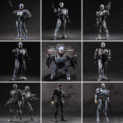 Hiya Toys Exquisite Mini RoboCop 2014 EM208 1/18 Scale Action Figure Collectible Model Toy