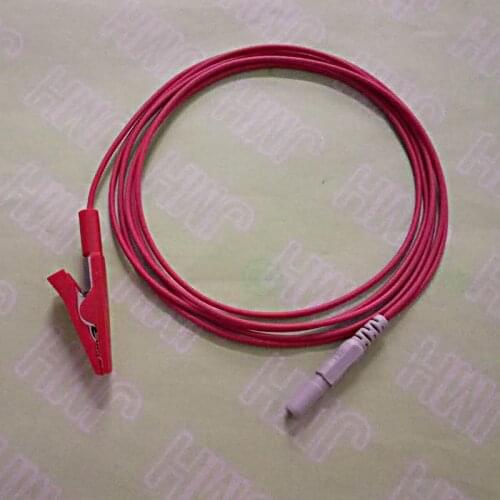 ECG/EKG/EEG/EMG electrode adapter cable,Din 1.5mm pin plug to clip electrode
