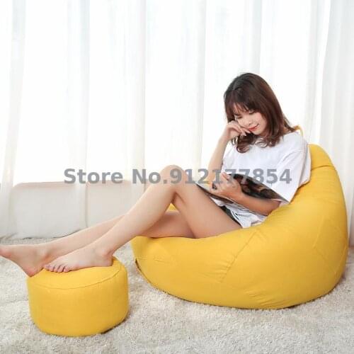 Lazy sofa tatami single bean bag small apartment creative net red single bedroom balcony lazy chair