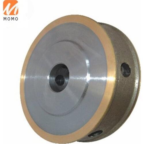 Ladder-shape edging diamond sanding drum wheels for CNC glass machine