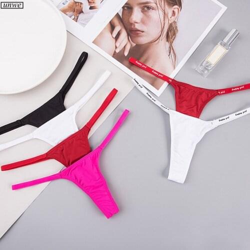 Mini Bikini Low Waist Womens T-back Underwear One-piece Seamless Thin Band Thong Sexy Hot Thin Panties