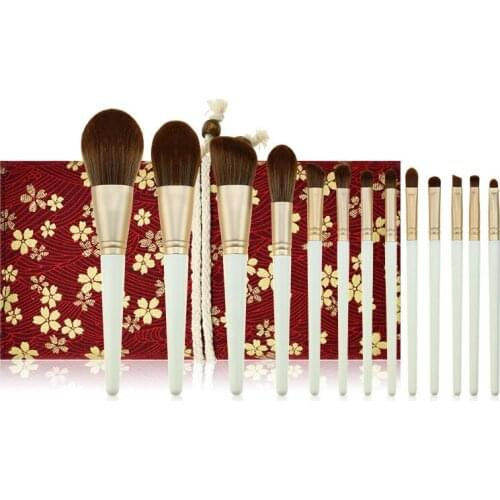 Moonlight eye makeup Brush set of 13 poppies makeup brushes complete set of foundation brush makeup tools