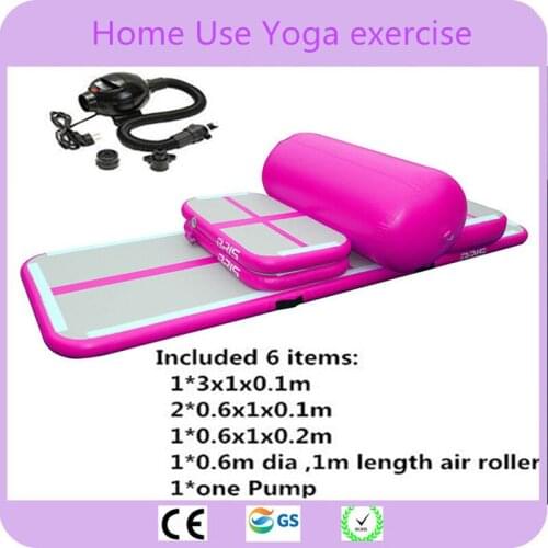 Free Shipping A Set Of Small Inflatable Jumping Mat Gymnastic Air Tumble Track,inflatable Sport Airtrack For Gym Use Indoor