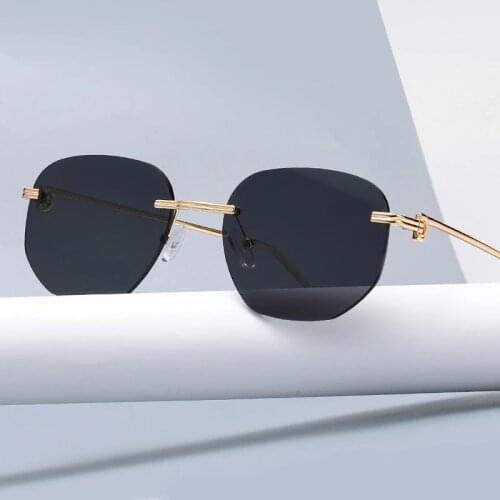 2021 new cutting edge sunglasses men and women fashion trend stylish product polygon sunglasses wholesale mascaras de sol mujer