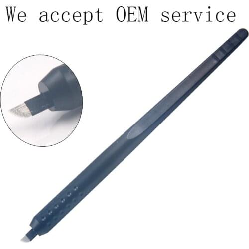 100pcs Private Label Disposable holder Microblading Tools Permanent Make Up Eyebrow Tattoo Hair Stroke Microblading Supplies